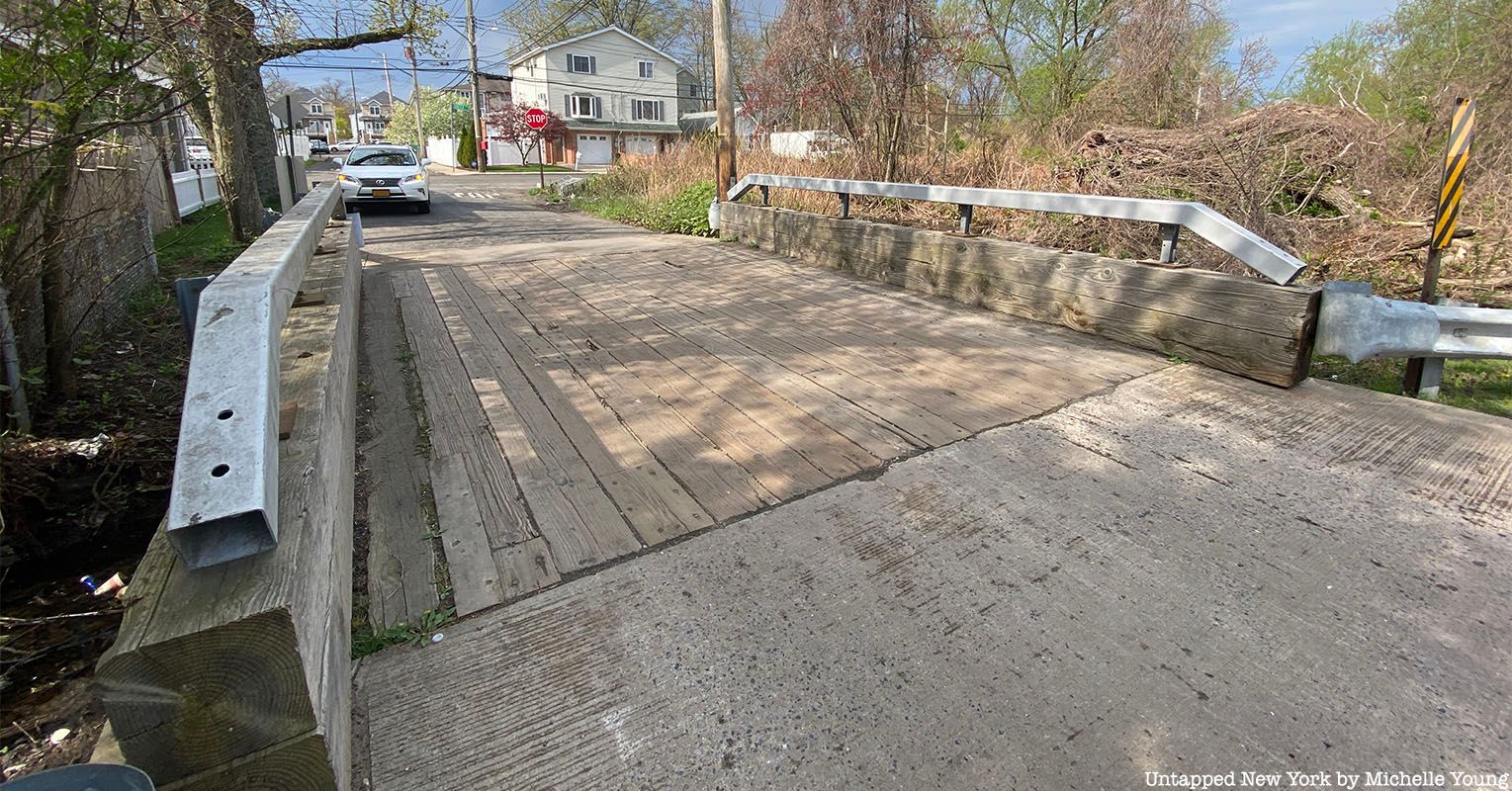 Staten Island wooden bridge