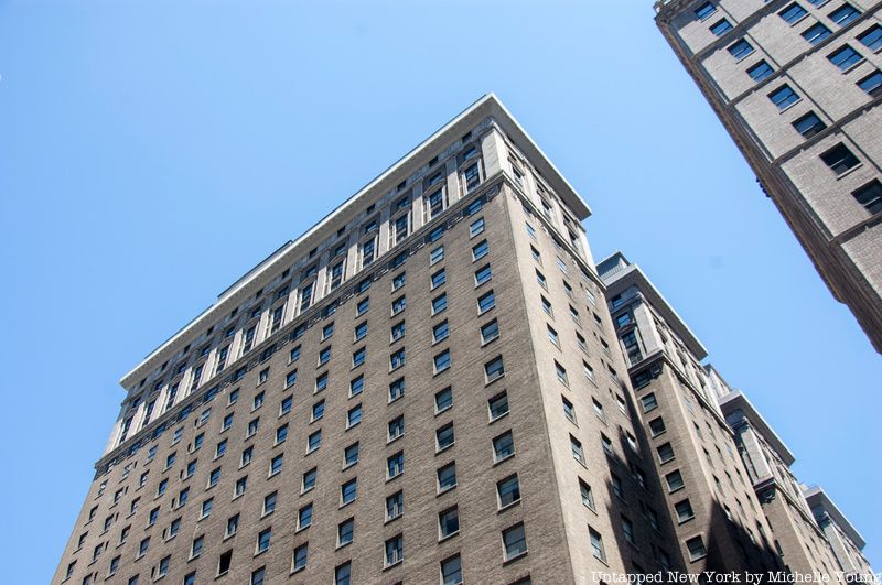 Hotel Pennsylvania looking up