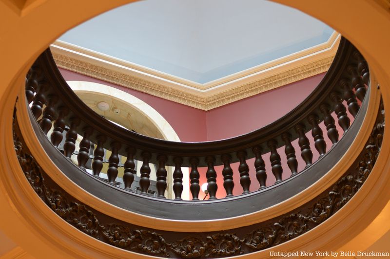 Circular ceiling skylight at Litchfield Villa. 