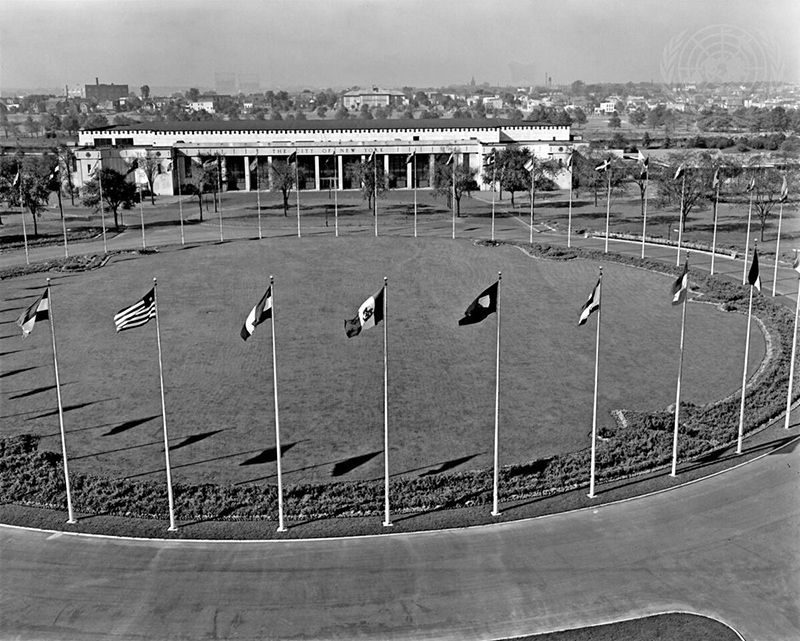 UN Temporary Headquarters in Flushing Meadows