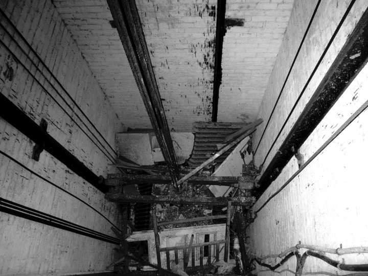 Bennett School for Girls elevator shaft