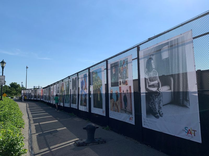 Hudson River Park Outdoor Art Exhibition, Courtesy of NYC SALT.