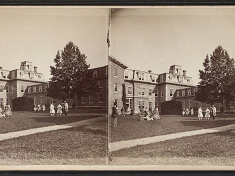 Stereoscopic views of the Oneida Community.