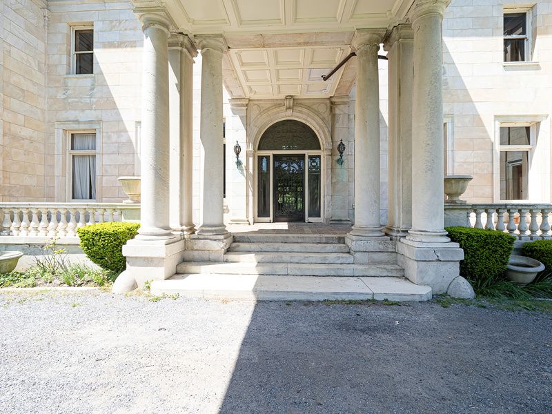 Exterior of Winfield Mansion.