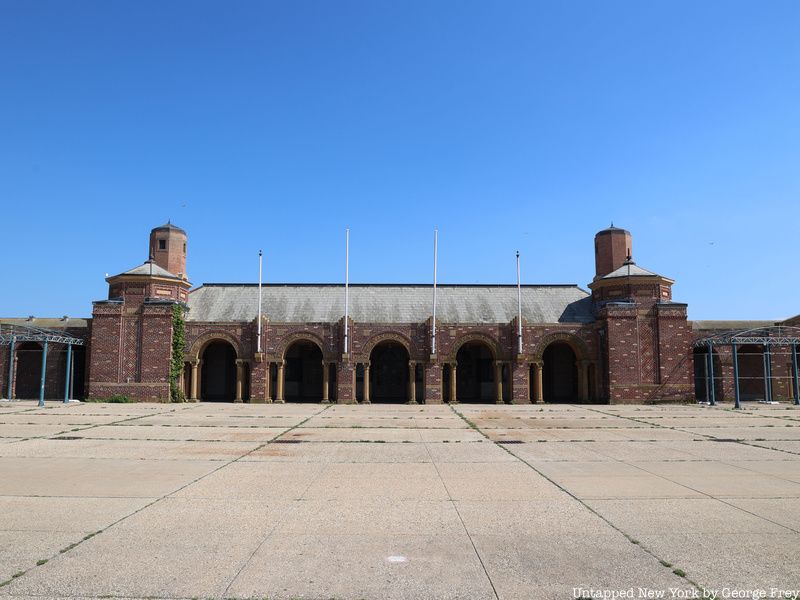 Jacob Riis bath house in the Gateway National Recreation Area