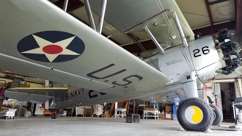 US Navy Vintage Plane Bayport Aerodrome