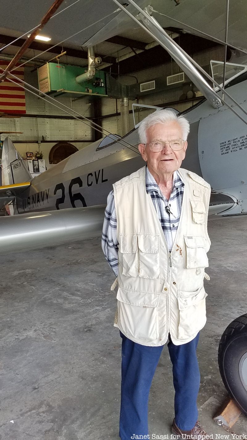 Robert at Bayport Aerodrome