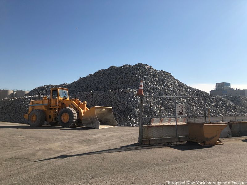 Construction taking place at Port Newark-Elizabeth Marine Terminal