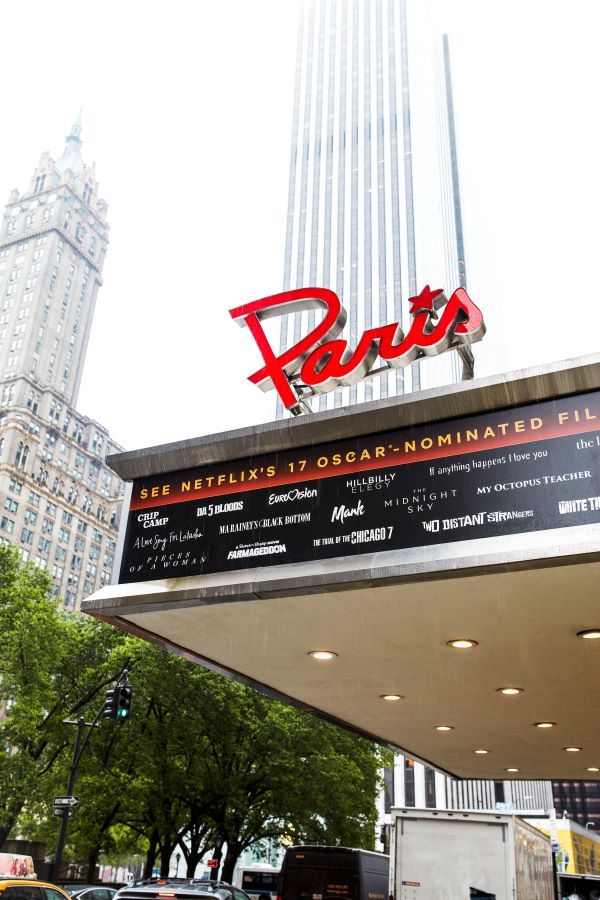 Paris Theater exterior