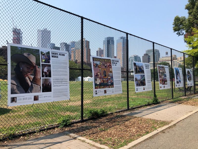 Community Heroes at Commodore Barry Park. Courtesy of Jasmin Chang. 