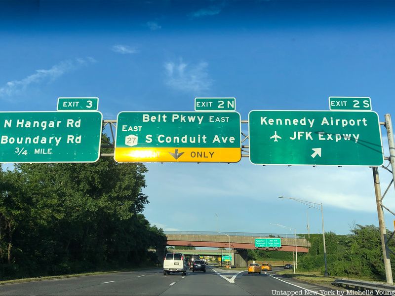 Belt Parkway signs