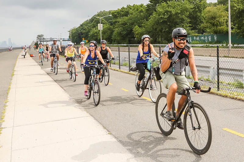 Brooklyn Greenway bike ride