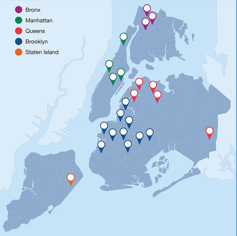 EV Charging station map