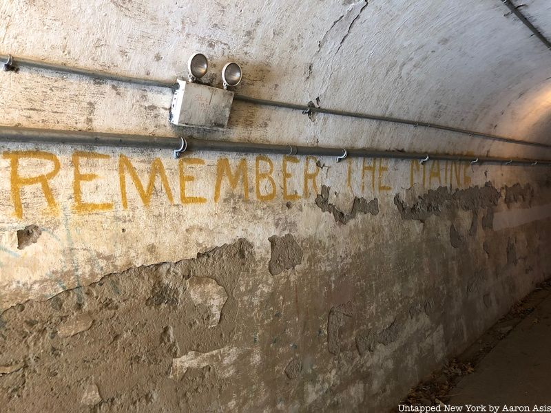 Fort Totten tunnel Remember the Maine