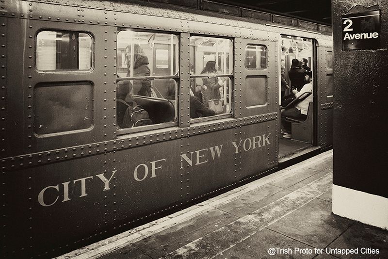 vintage subway car