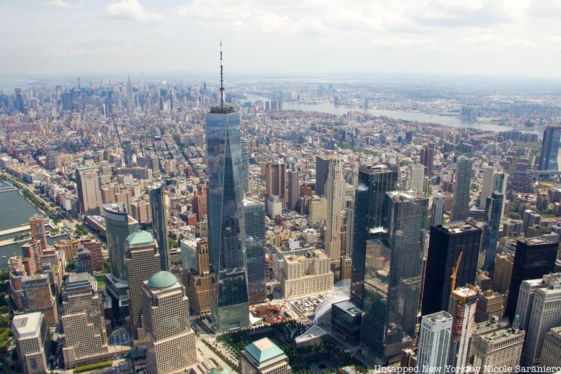 1 World Trade Center, one of the tallest New York skyscrapers