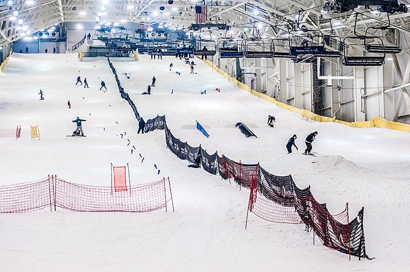 Slopes at Big Snow American Dream