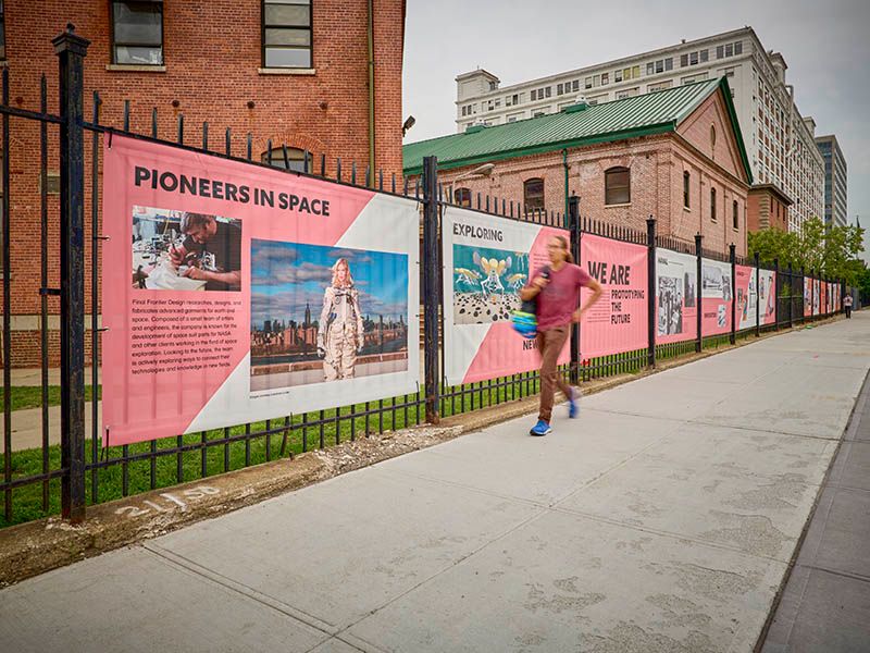 Brooklyn Navy Yard fences