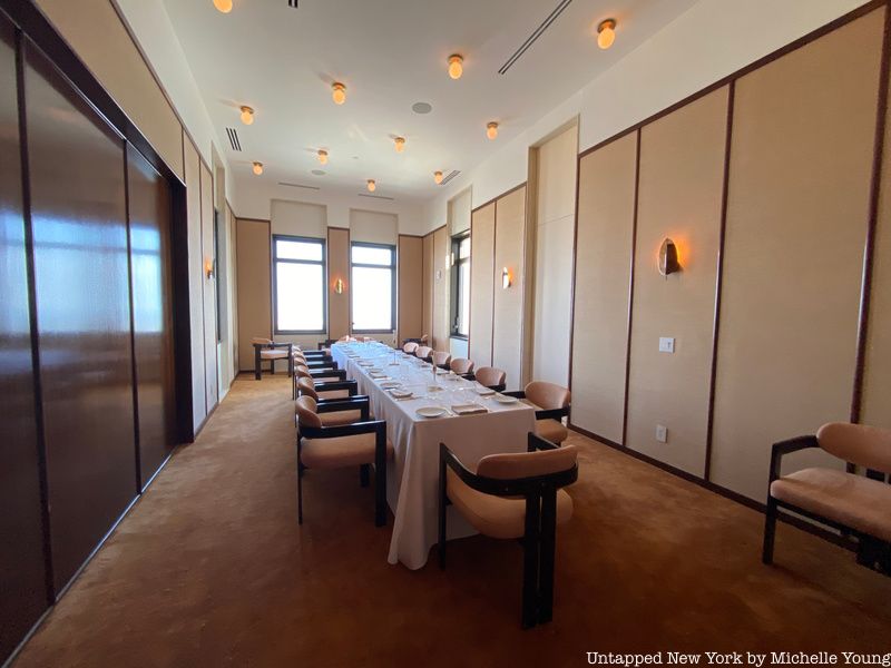 Private Dining room in SAGA