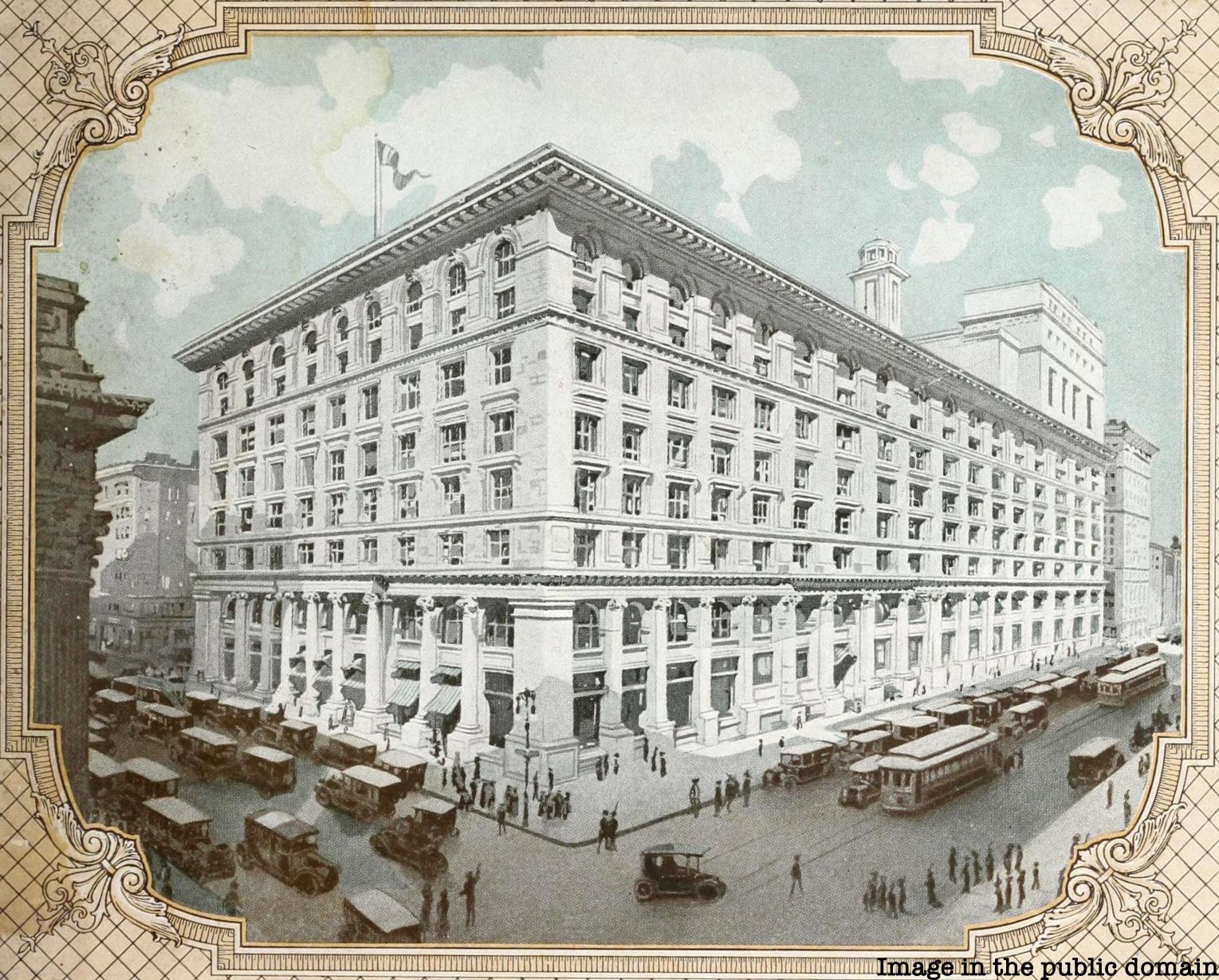 B. Altman department store illustration