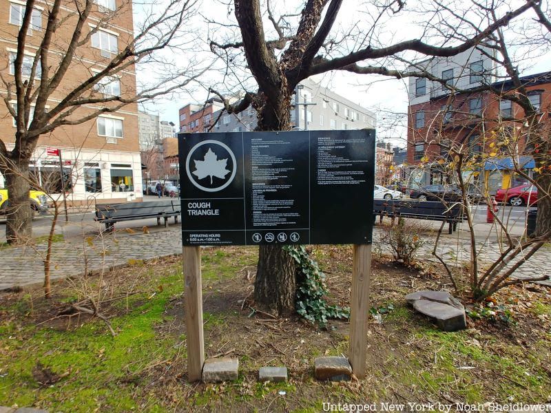 Cough Triangle in Carroll Gardens