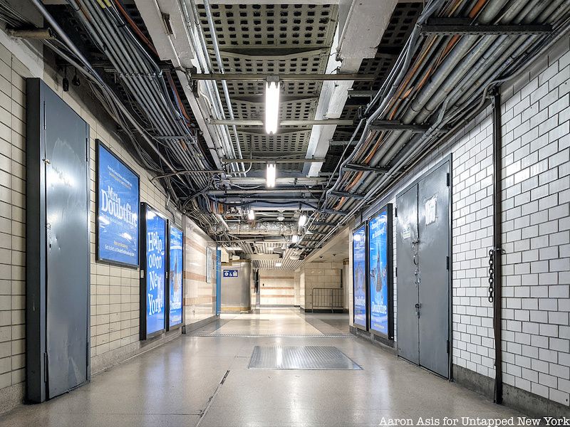 hallway at Penn Station