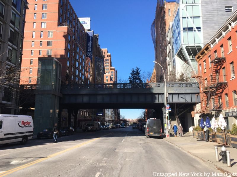 The High Line at 23rd street and 10th avenue