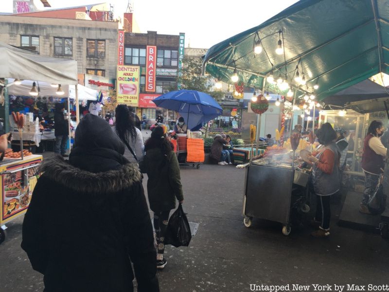 corona plaza street vendors