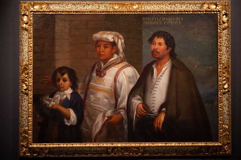 painting on display in Nuestra Casa