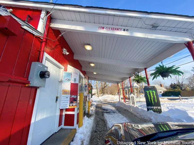 The Barn drive through grocery store