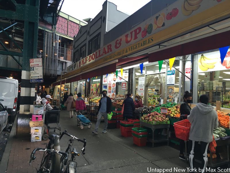 Local grocery store in Woodside Queens NYC