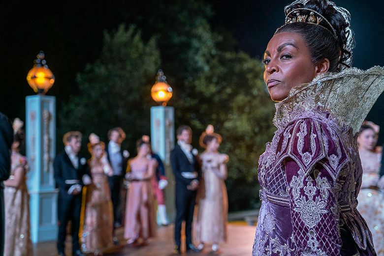 ADJOA ANDOH as LADY DANBURY. Photo: LIAM DANIEL/NETFLIX © 2020