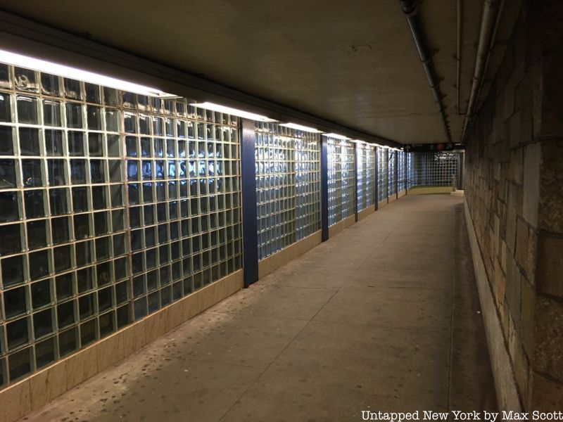 E and F Train Tunnel in Kew Gardens, Queens