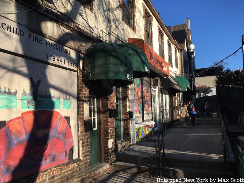 Alleyway in Kew Gardens where Kitty Genovese was murdered