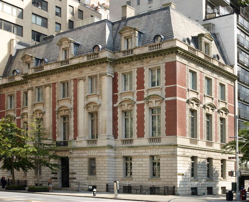 Neue Galerie, one of NYC's Gilded Age Mansions that is now a museum