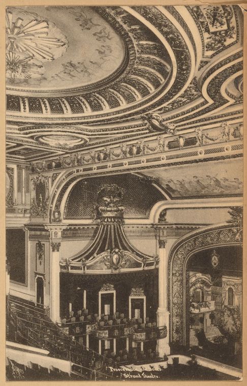 archival photo inside the palace theatre