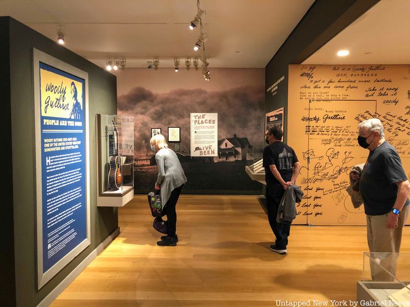 Woodie Guthrie exhibit