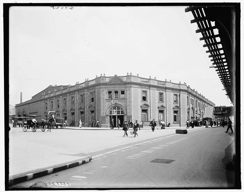 Atlantic Terminal LIRR in early 1900s