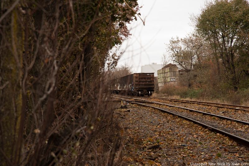 Interborough Express tracks