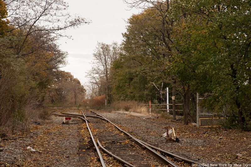 Interborough Express tracks