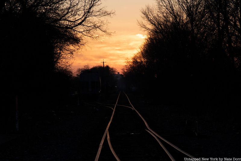 Interborough Express tracks