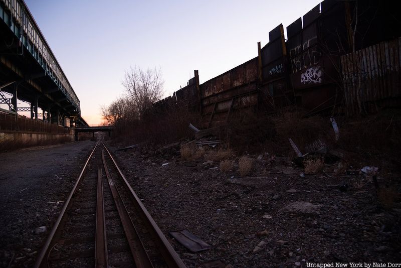 Interborough Express tracks