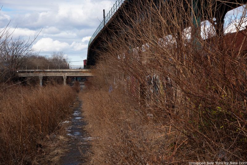 Interborough Express tracks