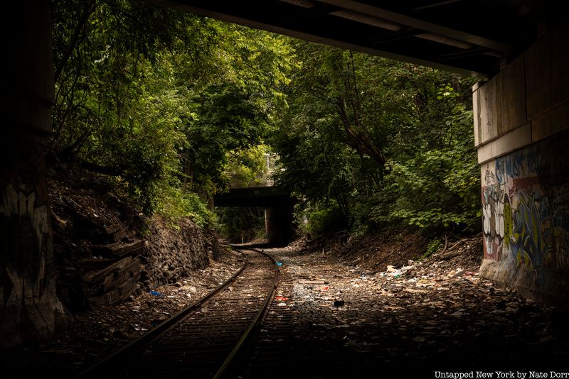 Interborough Express tracks