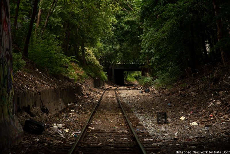 Interborough Express tracks