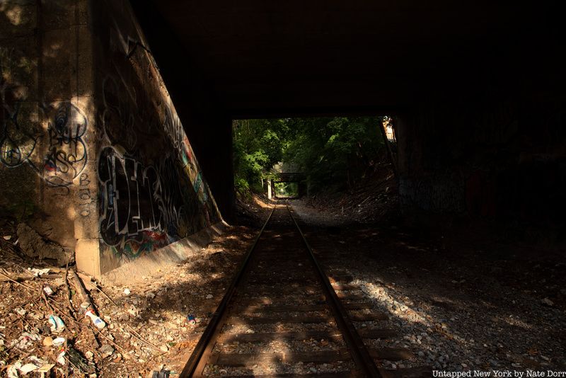 Interborough Express tracks