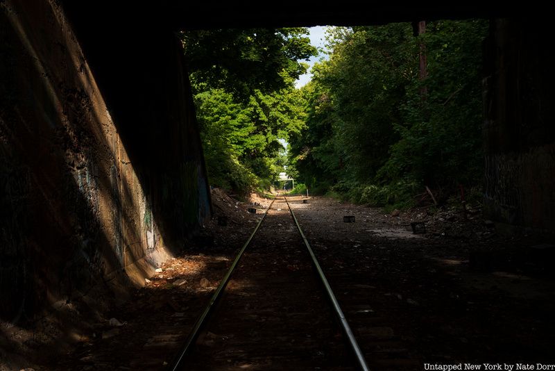 Interborough Express tracks