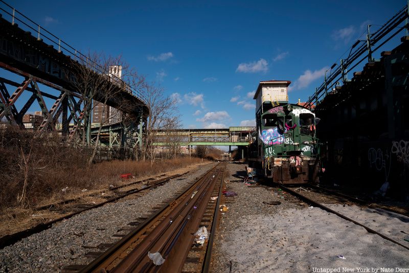 Interborough Express tracks