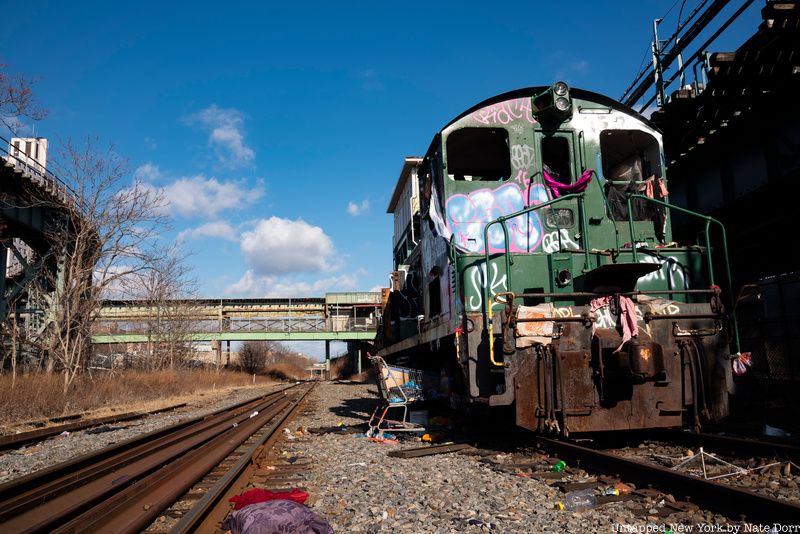 Interborough Express tracks