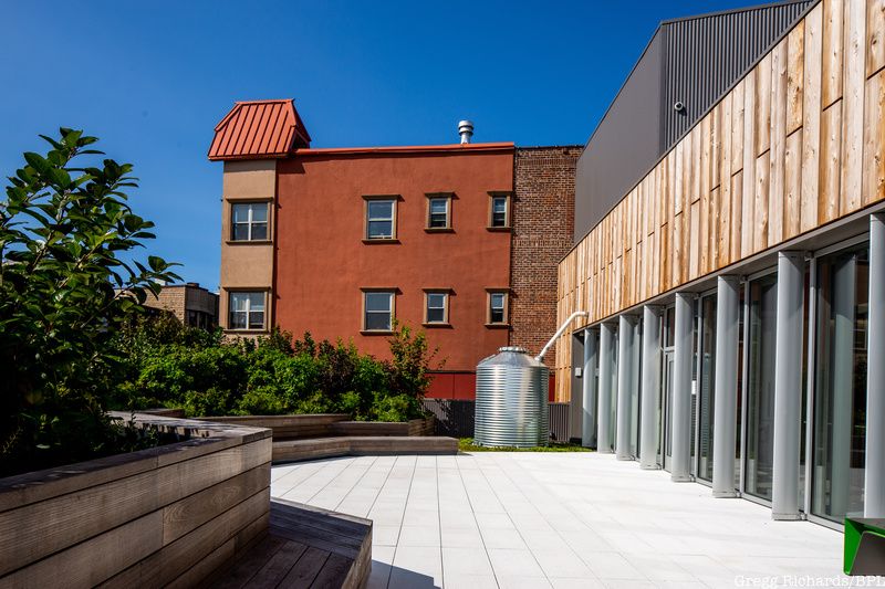 Greenpoint Library Roof